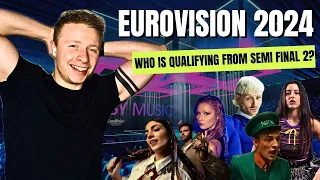 EUROVISION SEMI FINAL 2 QUALIFIER PREDICTIONS