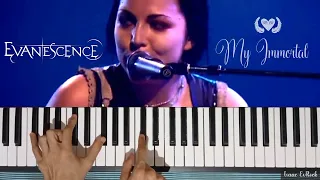 Evanescence - My Immortal (Live Version) Piano Tutorial [PART. 05 - SOLO ACCOMPANIMENT]