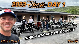 2023 Sturgis Day 1! - Which way are we going?! -VLOG 86