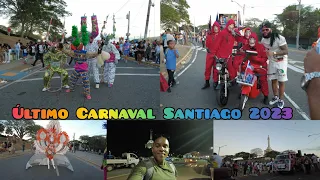 Último día de Carnaval Santiago 2023, 27 de febrero día de la independencia Dominicana.