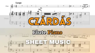 Monti - Czardas | Flute and Piano (Sheet Music/Full Score)