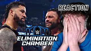 Sami Zayn vs Roman Reigns - WWE Universal Championship Match - Elimination Chamber | LIVE REACTION