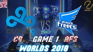 Cloud9 - Afreeca Freecs ( C9 - AFS ) Worlds 2018 Quarterfinals Game 1