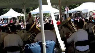 Charleston and Columbia Community Bands, Piccolo Spoleto, Charleston SC, Memorial Day 2011