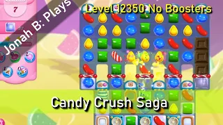 Candy Crush Saga Level 12350 No Boosters