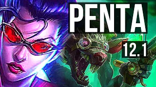 VAYNE & Yuumi vs TWITCH & Lulu (ADC) | Penta, Rank 6 Vayne, Godlike | TR Master | 12.1