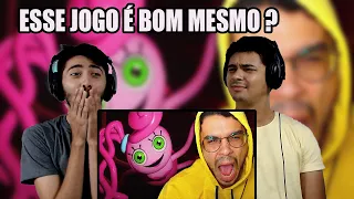 REACT - EU ODEIO ESSE JOGO!! Poppy Playtime CAPÍTULO 2 - (Parte 1) | Legendado em Português PT-BR