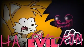 Friday Night Funkin Corruption Mod Evil Boyfriend Vs Tails Day 4 на русском (фан перевод)