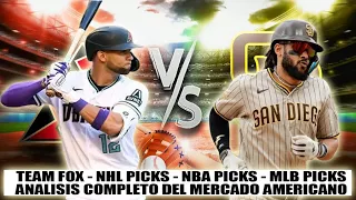 PRONÓSTICOS DEPORTIVOS PARA HOY VIERNES 3/5/2024 EN LA #mlb #nba #nhl #parlay #picks