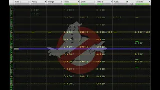 Ghostbusters Theme Song Konami-fied (Famitracker 2A03+VRC6 8-bit Cover)