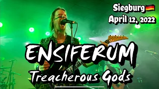 Ensiferum - Treacherous Gods @Kubana, Siegburg🇩🇪 April 12, 2022 LIVE 4K HDR