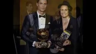 Cristiano ronaldo wins golden ball award  12/1/2015 Вручение золотого мяча Роналду