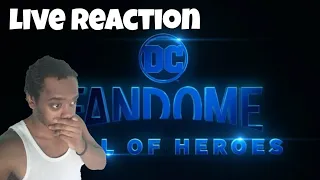 DC Fandome LIVE Reaction