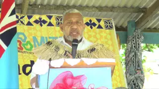 Fijian Prime Minister's speech at the Disbursement of the Micro and Small Business Grant Cheques