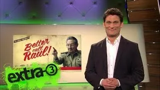 Christian Ehring zu Obamas Besuch in Kuba | extra 3 | NDR