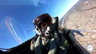 F/A-18A Hornet aerial handling display - 2020 Superloop Adelaide 500