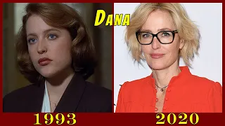 The X Files Cast Then and Now