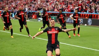 Leverkusen 2-1 Augsburg | Leverkusen Win First Bundesliga Tittle