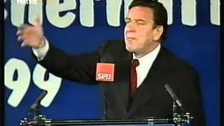 Gerhard Schröder am politischen Aschermittwoch 1999