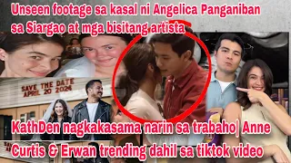 UNSEEN FOOTAGE SA KASAL NI ANGELICA PANGANIBAN SA SIARGAO|KATHDEN NAGKAKASAMA SA TRABAHO|ANNE& ERWAN