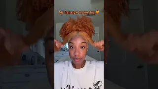 Cute simple natural hairstyles to try! 🧡| Ginger / Copper hair