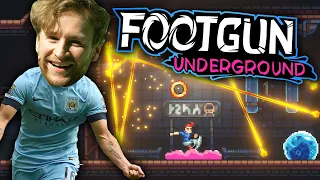 Fussball + Roguelike = GEGE | Footgun: Underground