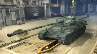 AMX 50 100 vs Action X (WoT blitz gameplay)