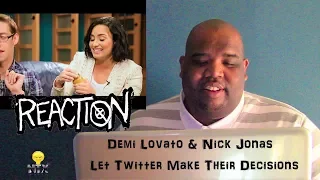 Demi Lovato & Nick Jonas Let Twitter Make Their Decisions - Reaction