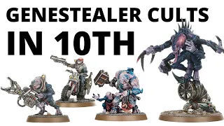 Genestealer Cults in Warhammer 40K 10th Edition - Full Index Rules and Genestealer Cult Datasheets