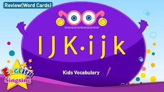 Kids vocabulary compilation - Words starting with I, J, K - Word cards - review