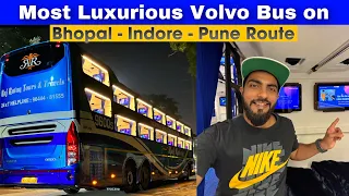 Indore to Pune in Raj Ratan Luxurious Volvo Sleeper Bus