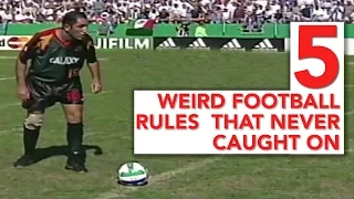 5 Weirdest Football Rules That Never Caught On - Eurosport | Eurosport