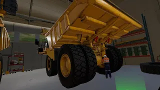 Virtual Reality for Mining Industry - Mining Truck Maintenance Shop