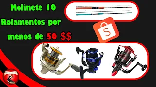 Lista de Molinete e Varas de Pesca Baratos da Shopee!