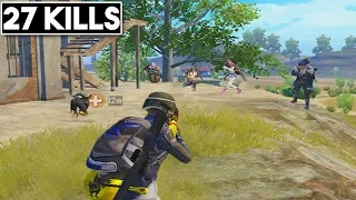 THEY KNOCKED P1! | 27 KILLS DUO vs SQUAD | PUBG Mobile 🐼