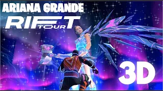 Ariana Grande Fortnite Rift Tour Live Event in 3D sbs 4K