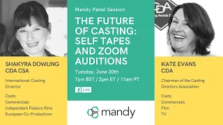 The Future of Casting: Self Tapes & Zoom Auditions