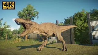 Jurassic World Evolution 2 | All 48 Dinosaurs 4K | Jurassic World | Jurassic Park