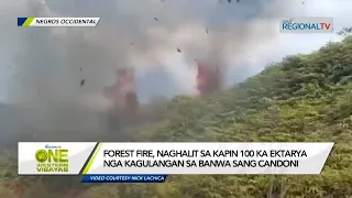 One Western Visayas: Malapad nga Forest fire sa kagulangan sang banwa sang Candoni