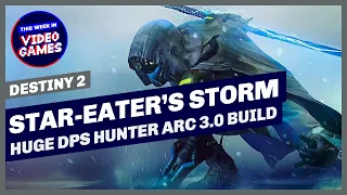 Huge DPS with Star-Eater Scales Hunter Arc 3.0 Build in Destiny 2