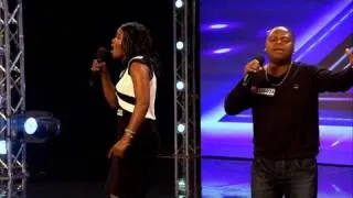 The Duos' audition - The X Factor 2011 - itv.com/xfactor