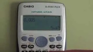 Cómo configurar decimales en resultados en CASIO fx-570ES PLUS(pasos en descripción)