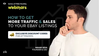 How to Get More Traffic and Sales to Your eBay Listings [Monthly Webinar]