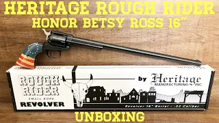 Unboxing the Heritage Rough Rider “Honor Betsy Ross” 16-Inch Edition