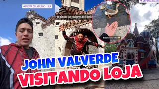 JOHN VALVERDE DE VISITA EN LOJA