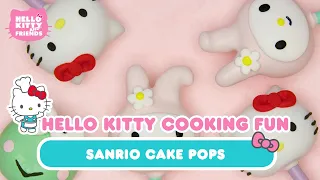 How To Make Sanrio Cake Pops (DIY) | Hello Kitty Cooking Fun