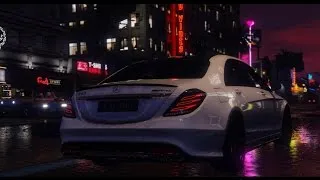 GTA V | Mercedes-Benz S63 AMG (W222) | 2015 | Night Rain new