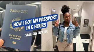 I Got My Passport In 6 Hours | Same Day Passport | Story time