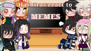 || Hashiras react to memes part 2 || demon slayer,kny||{GC}
