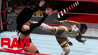 WWE 2K20 - NAOMI VS BILLIE KAY ( W/PEYTON ROYCE ) | RAW